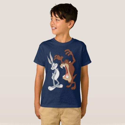 TAZ™ und BUGS BUNNY™ Nicht einmal Flinching - Farb T-Shirt (Vorne ganz)