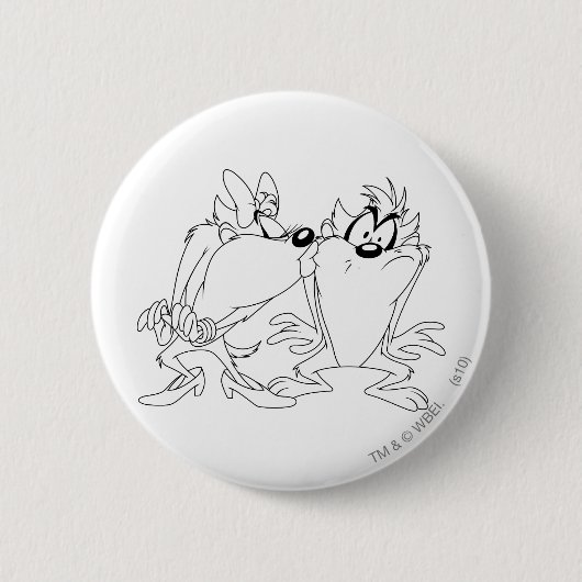 TAZ™ und Girl Button (Vorderseite)