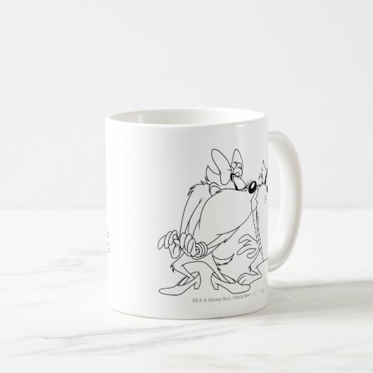TAZ™ und She-Devil Kaffeetasse (VorderseiteRechts)