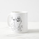 TAZ™ und She-Devil Kaffeetasse (Vorderseite Links)
