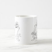 TAZ™ und She-Devil Kaffeetasse (Mittel)