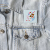 TAZ™ Verrückt nach dir! Button (Beispiel)