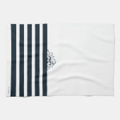 TAZ™ versteckt sich in Streifen Geschirrtuch (Horizontal)