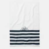 TAZ™ versteckt sich in Streifen Geschirrtuch (Vertikal)