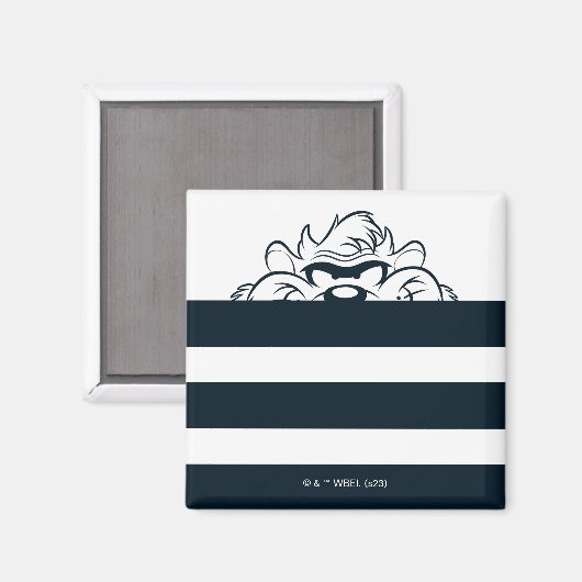 TAZ™ versteckt sich in Streifen Magnet (Vorderseite/Rückseite)