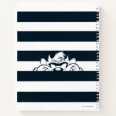 TAZ™ versteckt sich in Streifen Notizblock (Rückseite)