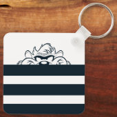 TAZ™ versteckt sich in Streifen Schlüsselanhänger (Rückseite)