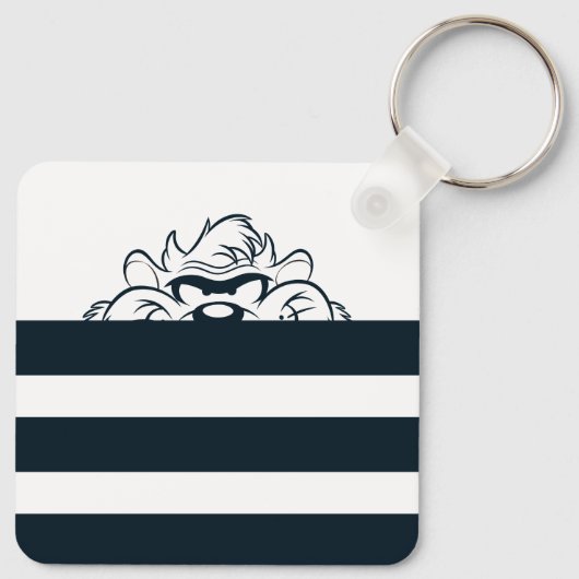 TAZ™ versteckt sich in Streifen Schlüsselanhänger (Rückseite)