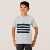 TAZ™ versteckt sich in Streifen T-Shirt (Vorne ganz)