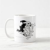 TAZ™ Weihnachtsbaum essend Kaffeetasse (Links)