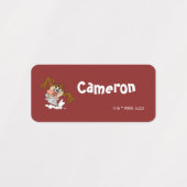 TAZ™ Whirling Tornado Etiketten (Design 2)