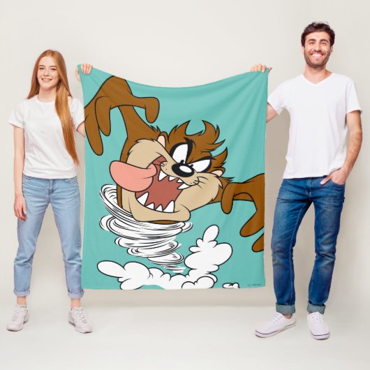 TAZ™ Whirling Tornado Fleecedecke (Beispiel)