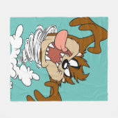 TAZ™ Whirling Tornado Fleecedecke (Vorderseite (Horizontal))