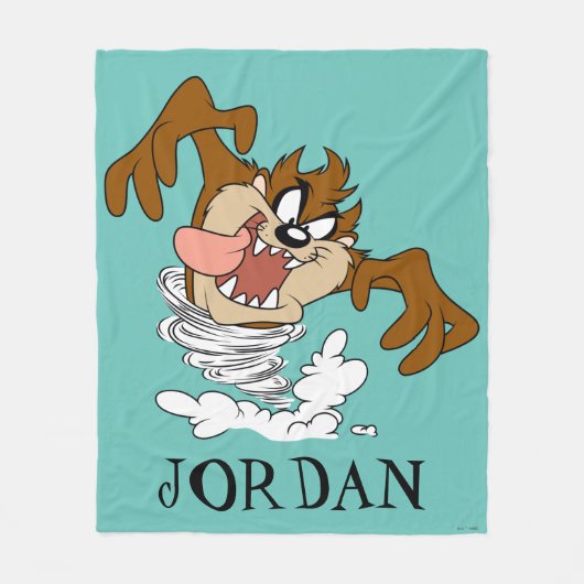 TAZ™ Whirling Tornado Fleecedecke (Vorderseite)