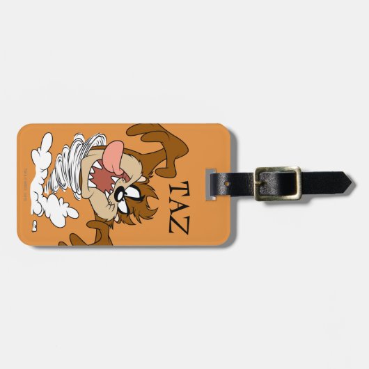 TAZ™ Whirling Tornado Gepäckanhänger (Vorderseite horizontal)