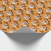 TAZ™ Whirling Tornado Geschenkpapier (Ecke)