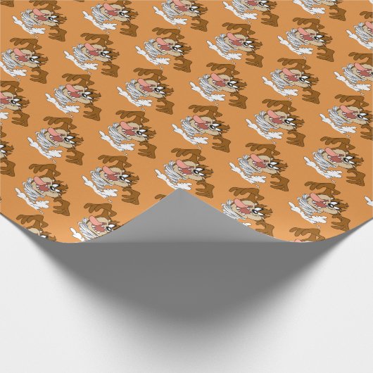 TAZ™ Whirling Tornado Geschenkpapier (Ecke)