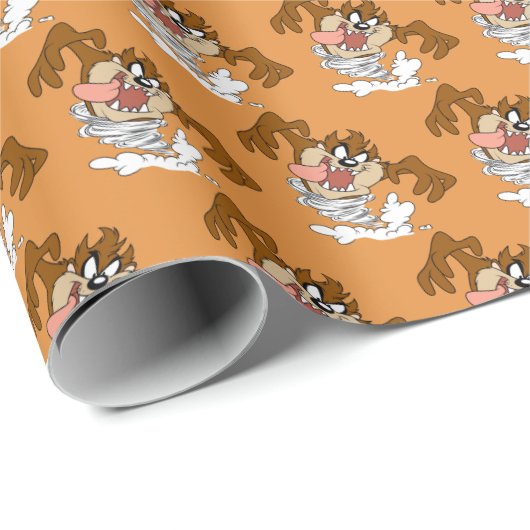 TAZ™ Whirling Tornado Geschenkpapier (Rolleneckpunkt)