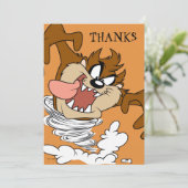 TAZ™ Whirling Tornado Karte (Stehend Vorderseite)