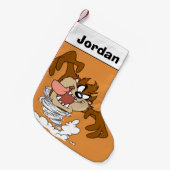 TAZ™ Whirling Tornado Kleiner Weihnachtsstrumpf (Vorderansicht (hängend))