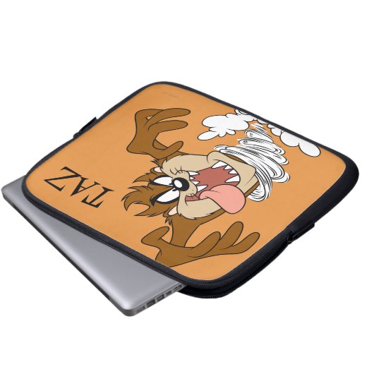 TAZ™ Whirling Tornado Laptopschutzhülle (Vorne Knopf)