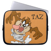TAZ™ Whirling Tornado Laptopschutzhülle (Vorderseite)