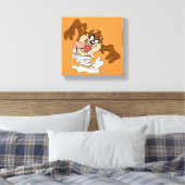 TAZ™ Whirling Tornado Leinwanddruck (Insitu (Schlafzimmer))