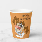 TAZ™ Whirling Tornado Pappbecher (Rückseite)