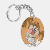 TAZ™ Whirling Tornado Schlüsselanhänger (Vorderseite links)