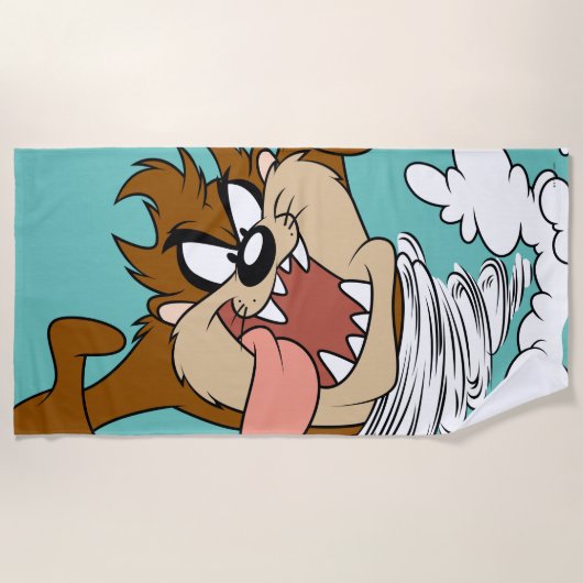 TAZ™ Whirling Tornado Strandtuch (Vorderseite)