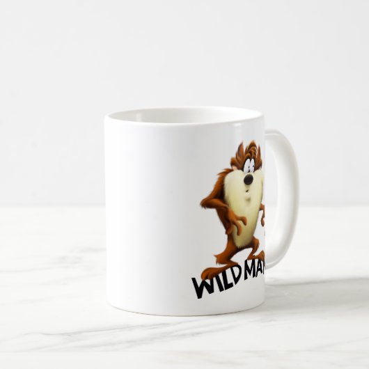 TAZ™ - Wilder Mann Kaffeetasse (VorderseiteRechts)