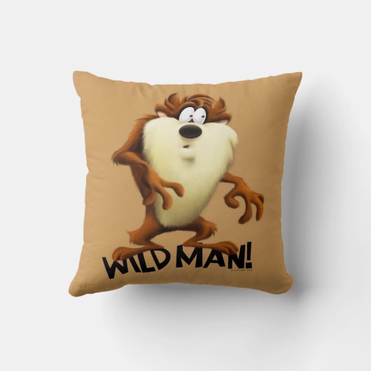 TAZ™ - Wilder Mann Kissen (Rückseite)