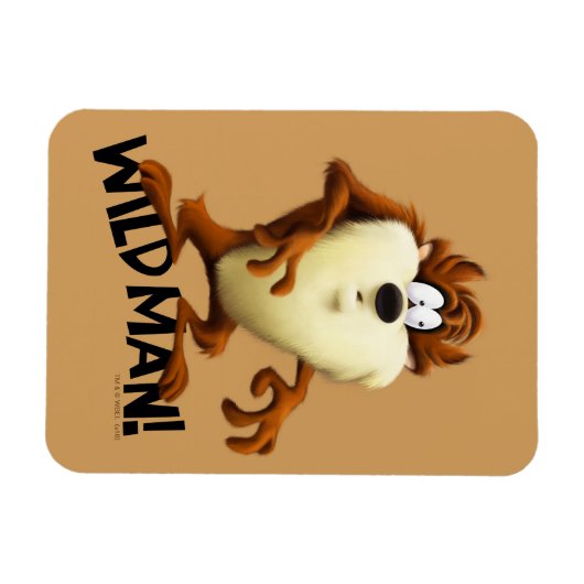 TAZ™ - Wilder Mann Magnet (Horizontal)