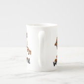 TAZ™ - Wilder Mann Porzellantasse (Rückseite)