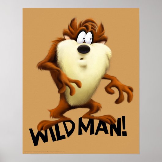 TAZ™ - Wilder Mann Poster (Vorne)