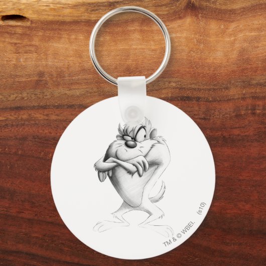 TAZ™ Zeichnend Schlüsselanhänger (Vorderseite)