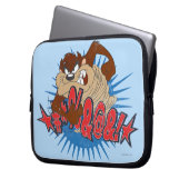 TAZ™ Zensiert Laptopschutzhülle (Vorderseite Links)