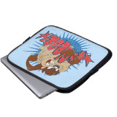 TAZ™ Zensiert Laptopschutzhülle (Vorne Knopf)