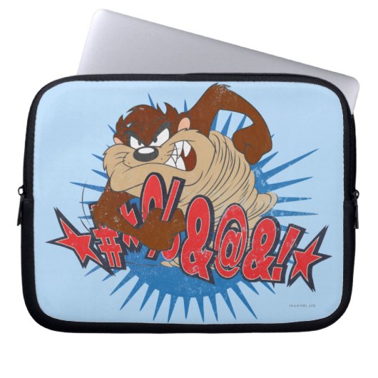TAZ™ Zensiert Laptopschutzhülle (Vorderseite)