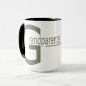 taza 15 oz. Granparents Day Tasse (Vorderseite Links)