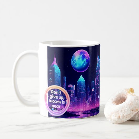 Taza 2 future innovates kaffeetasse (Mit Donut)