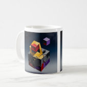 Taza arte geometrico kaffeetasse (Vorderseite Links)