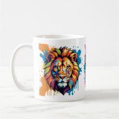Taza arte y color en cada sabor kaffeetasse (Links)