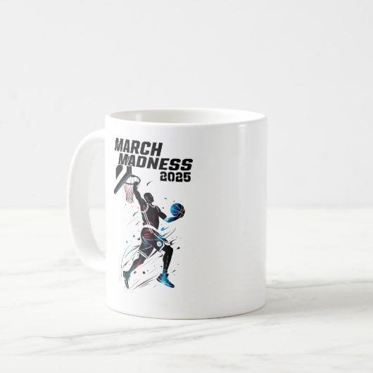 Taza Balonceso Locura de Marzo Kaffeetasse (Vorderseite Links)