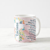 TAZA BAUTIZO PERSONALIZADA KAFFEETASSE (VorderseiteRechts)