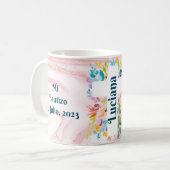 TAZA BAUTIZO PERSONALIZADA KAFFEETASSE (Vorderseite Links)