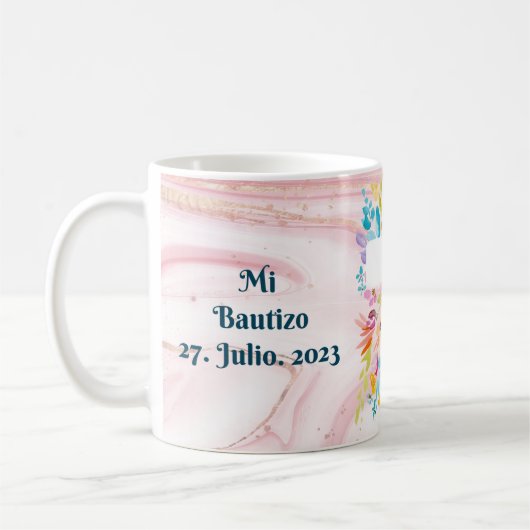 TAZA BAUTIZO PERSONALIZADA KAFFEETASSE (Links)