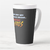 Taza bebe agua mientras sufres milchtasse (Rechte Ecke)
