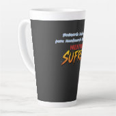 Taza bebe agua mientras sufres milchtasse (Linke Ecke)