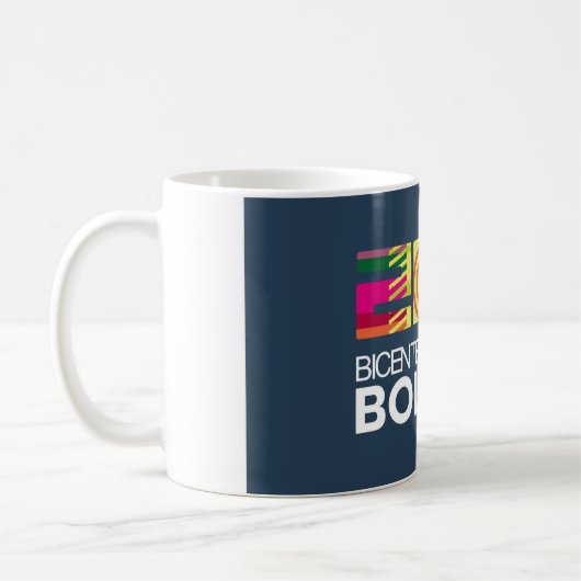 Taza bicentenario de Bolivia Kaffeetasse (Links)
